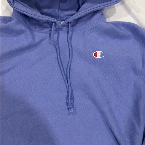 3/$50 Dark lavender champion cropped hoodie x-large - Picture 2 of 4